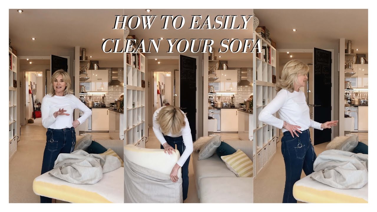 How To Easily Clean Your Sofa | Anthea Turner