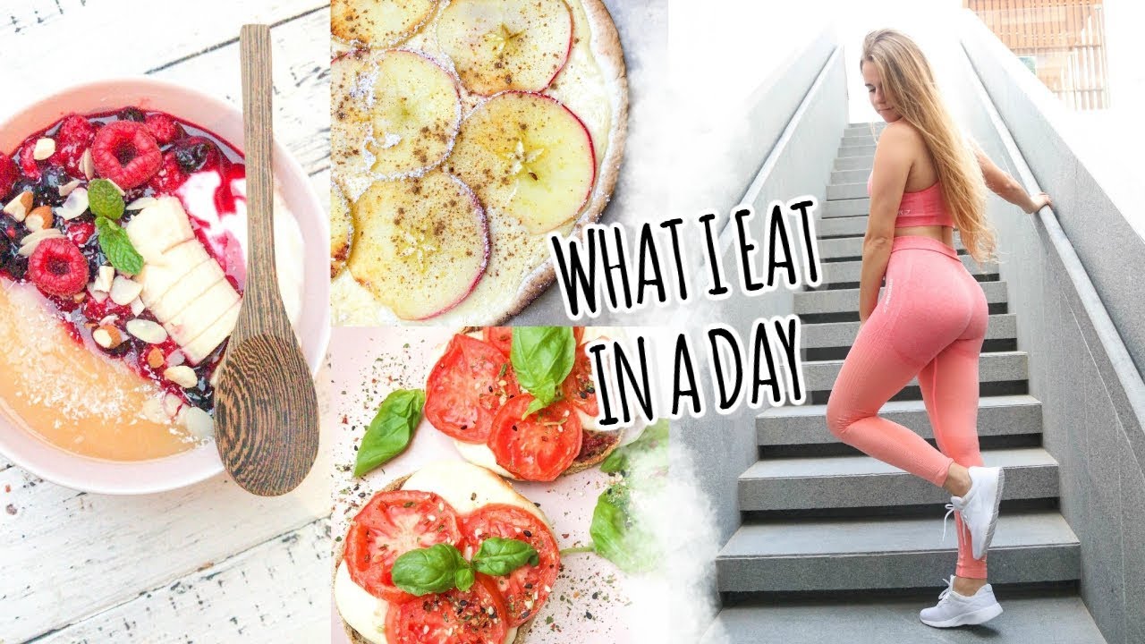 WHAT I EAT IN A DAY #33 I Infos zum Kochbuch, Apfelflammkuchen, asiatische Nudelpfanne I Diät