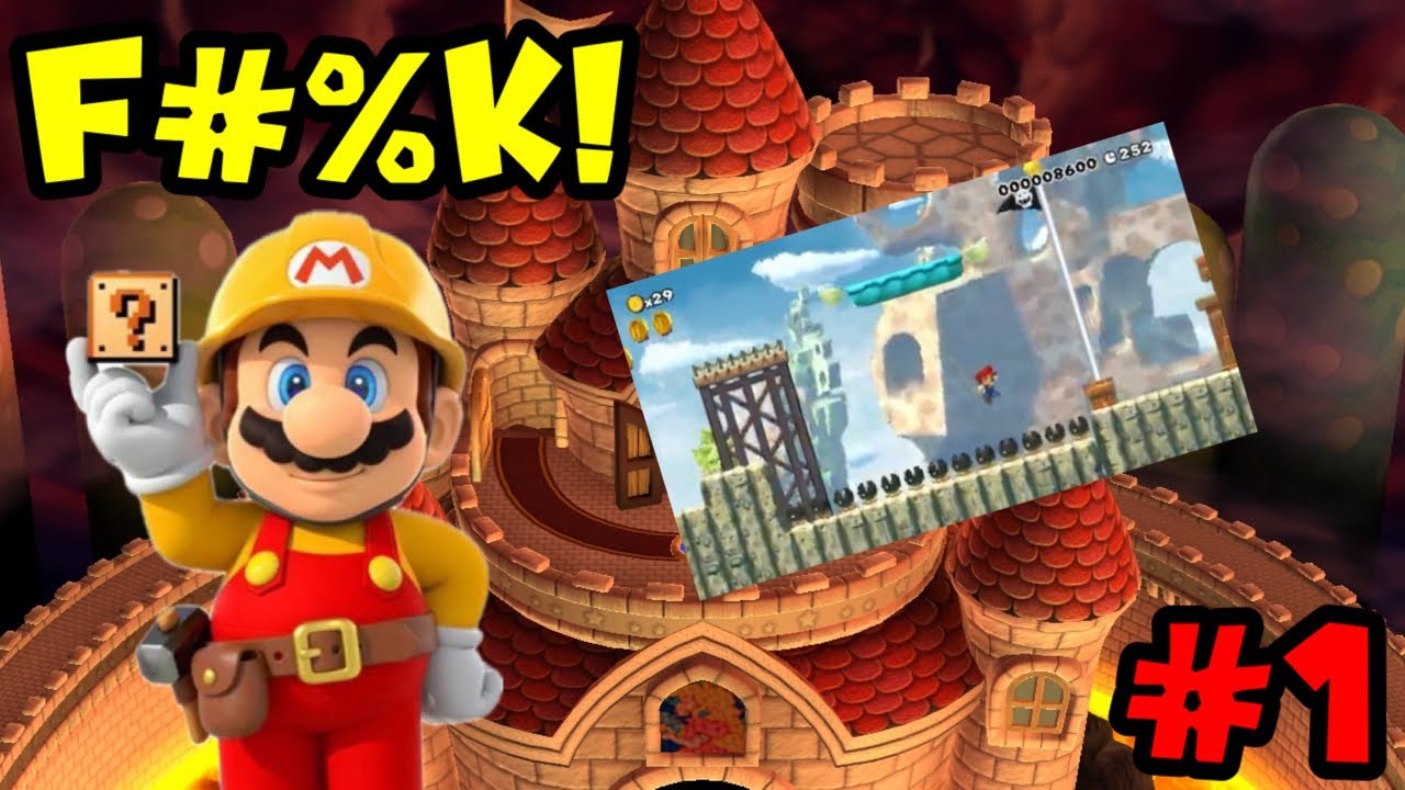 PLAYING RANDOM LEVELS!! [#01] [SUPER MARIO MAKER: WORLD ENGINE]
