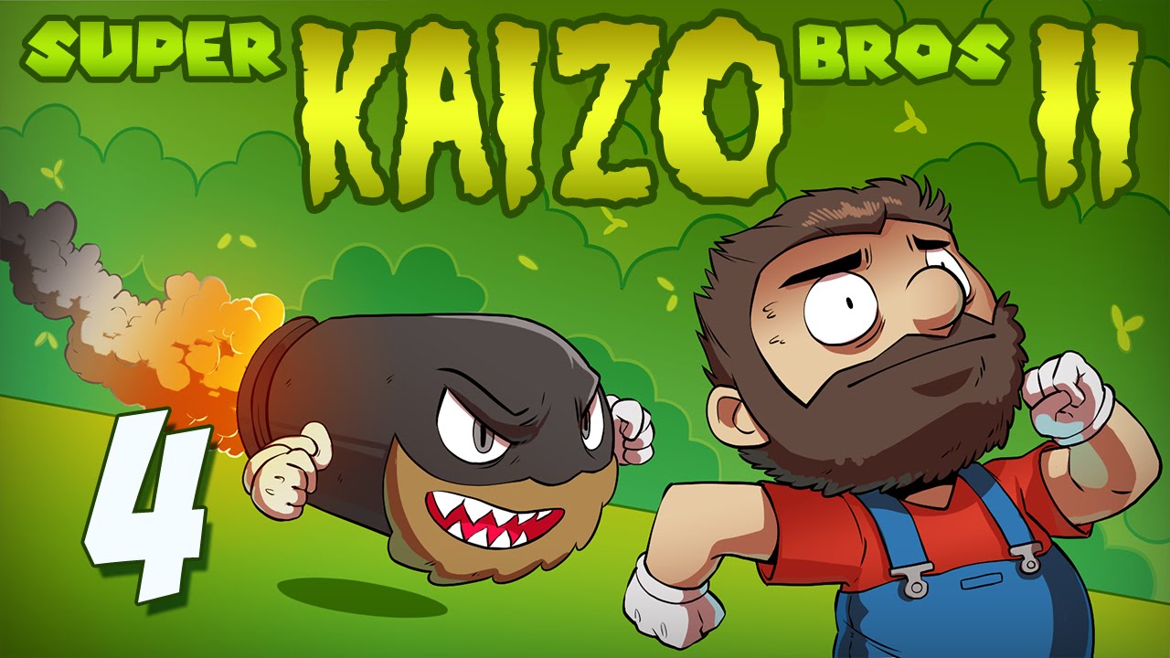 Kaizo Mario 2 | Let's Play Ep. 4 | Super Beard Bros.