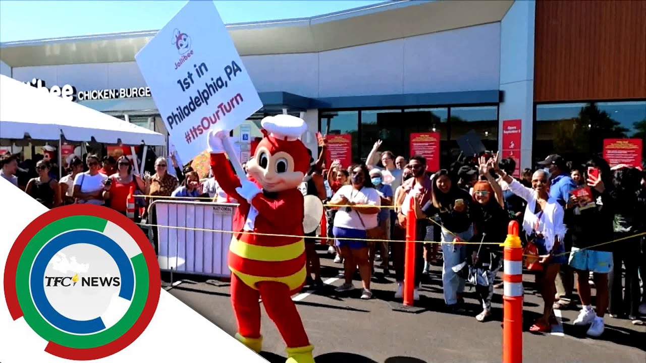 Jollibee открывает первый магазин в Филадельфии | TFC News Пенсильвания, США