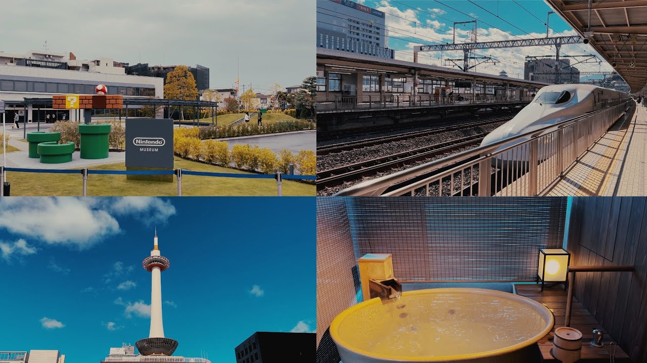 Japan Travel Vlog 2: Kyoto, Nintendo Museum, and Hakone