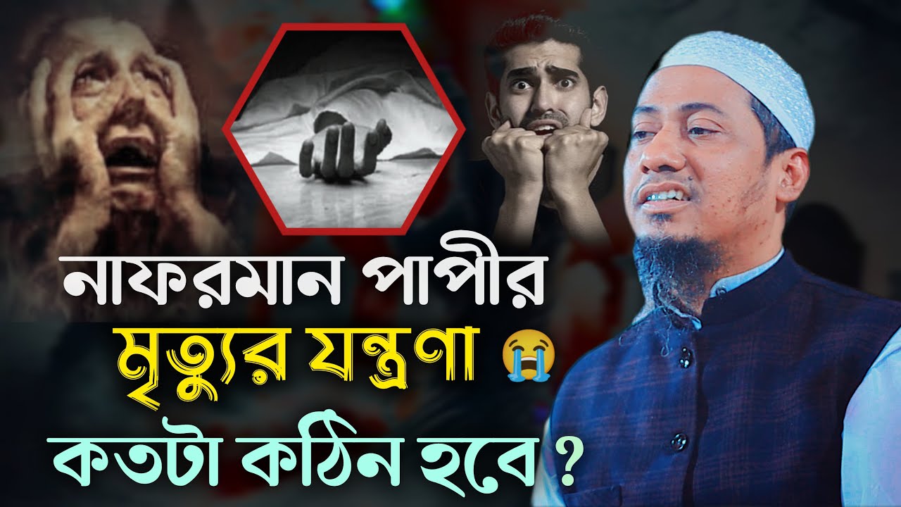 নাফরমান ব্যক্তির মৃত্যুর যন্ত্রণা কতটা কঠিন হবে? | Anisur Rahman Ashrafi | আনিসুর রহমান আশরাফী ওয়াজ
