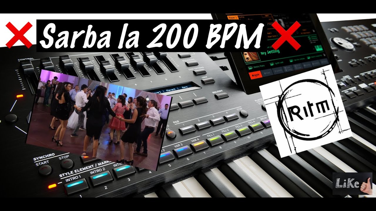 ❌ Ritm Sârbă la 200  ❌ Korg Pa5X