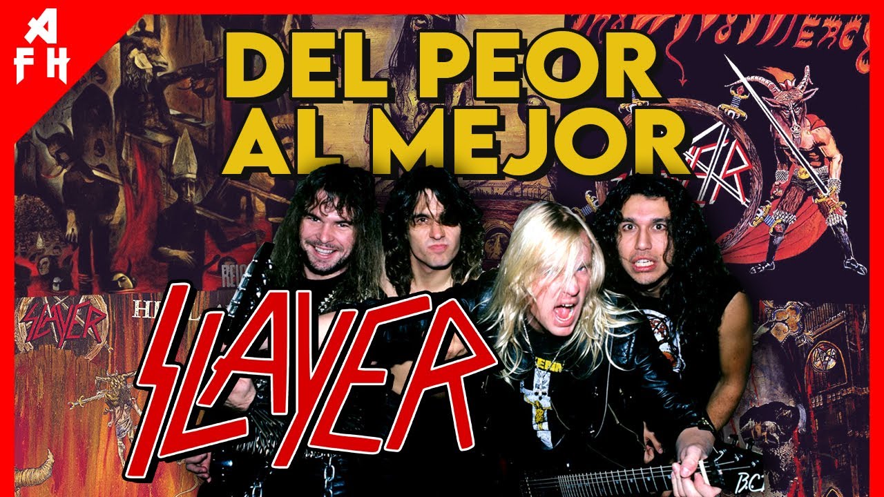 SLAYER - Rankeando del PEOR al MEJOR ÁLBUM