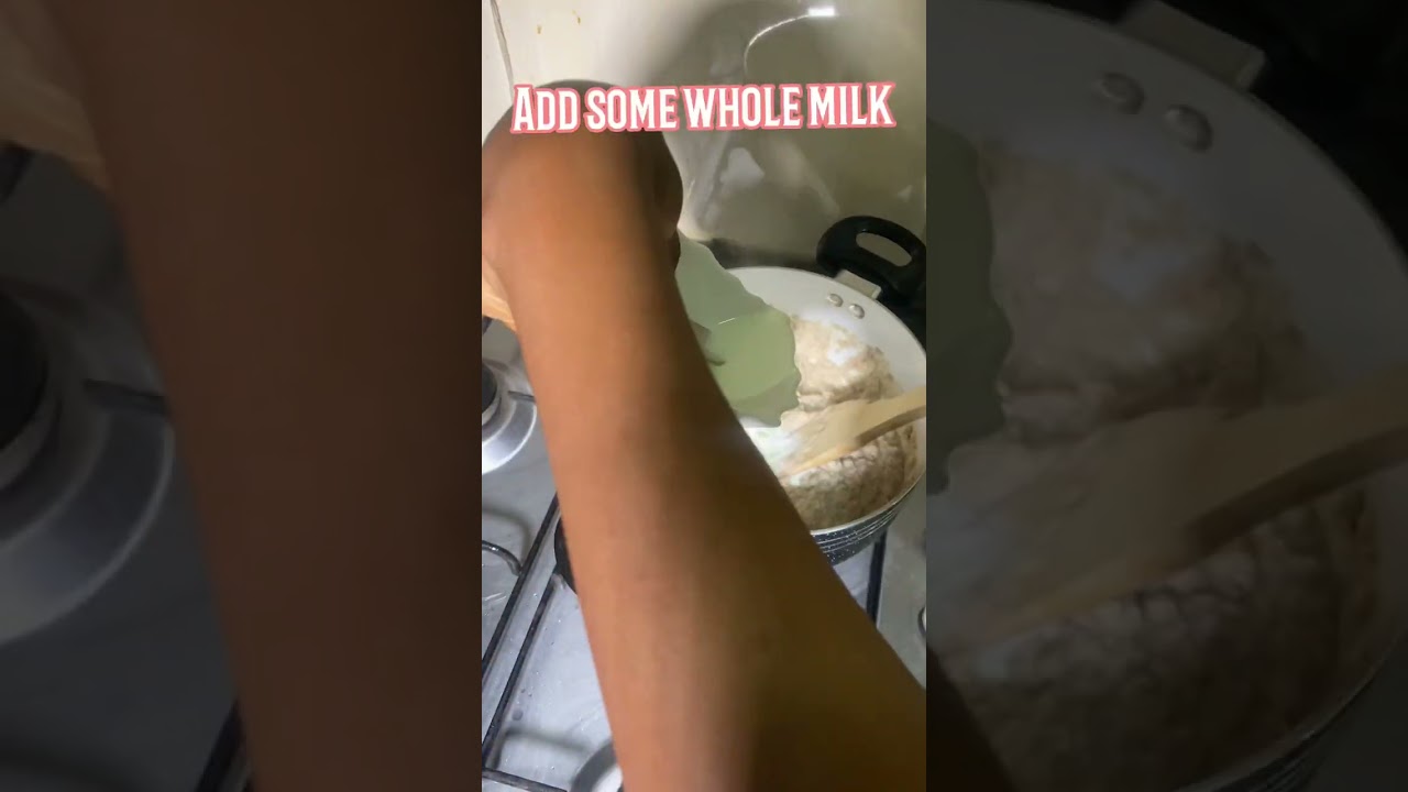 How to make oat meal with banana purée