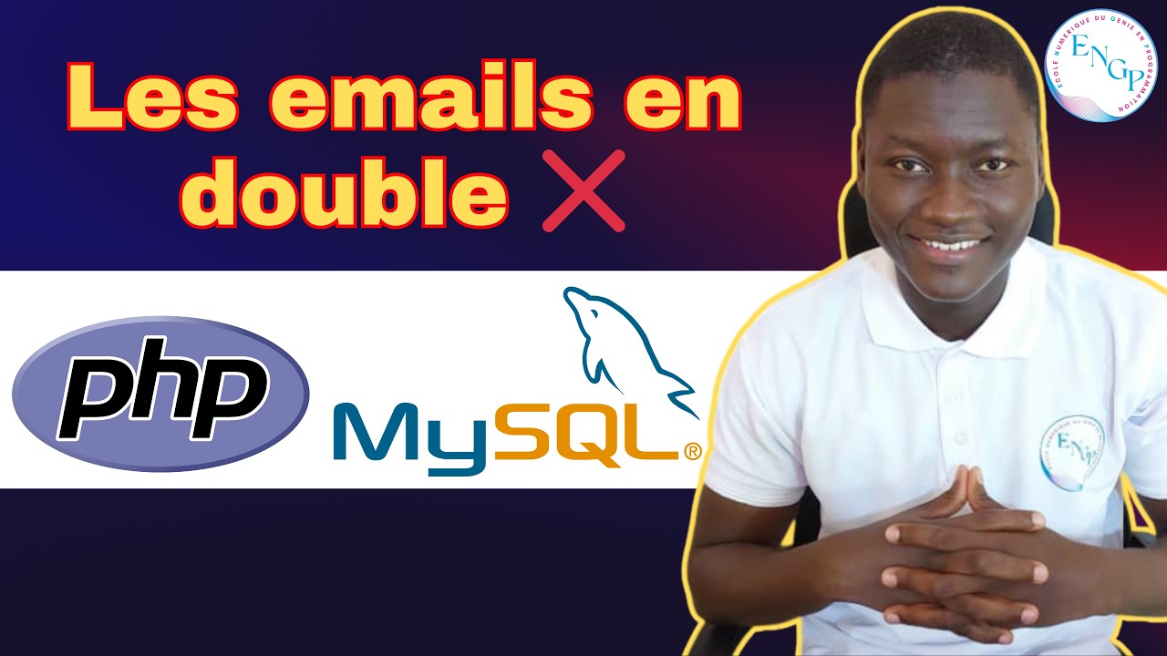 Empêcher les emails en double en PHP & MySQL (Inscription sécurisée)