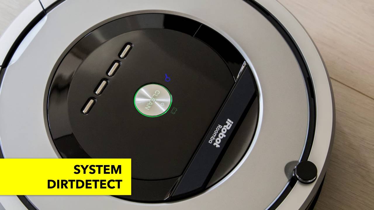 iRobot Roomba 886 odkurzacz automatyczny - dane techniczne - RTV EURO AGD
