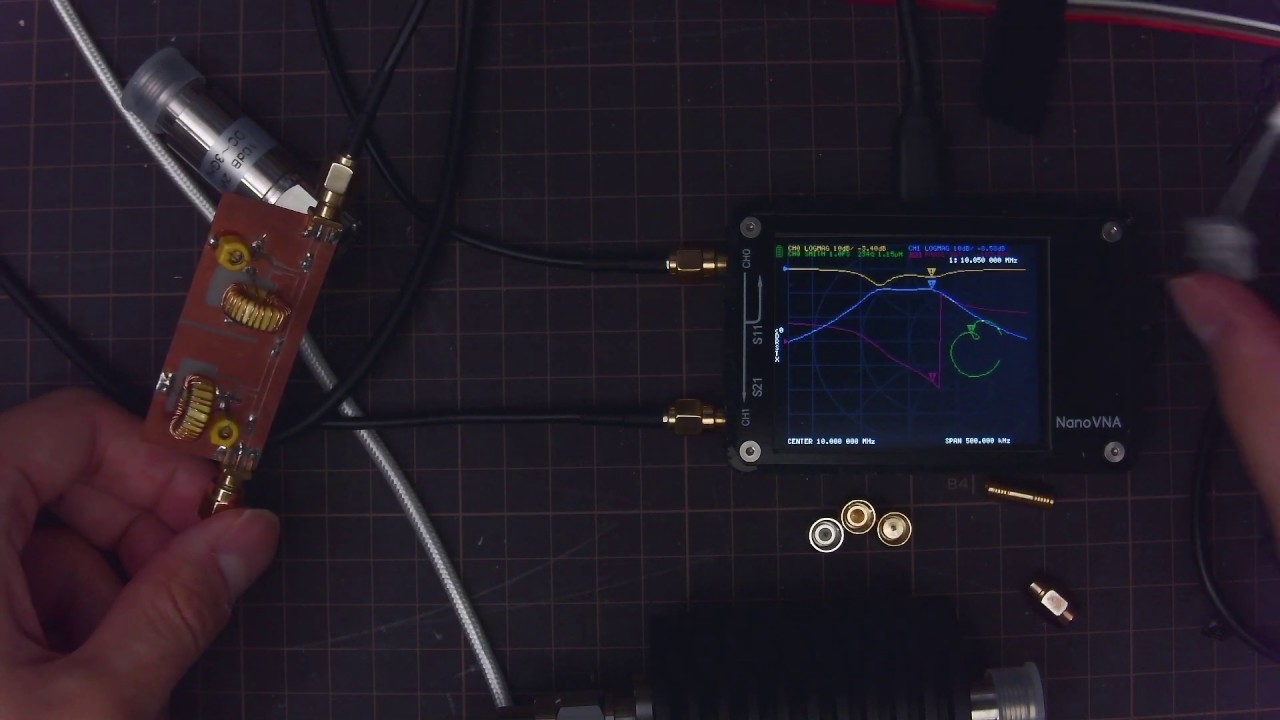 NanoVNA で何ができるか？ アンテナの測定・フィルタの測定をしてみる #nanovna #hamradio