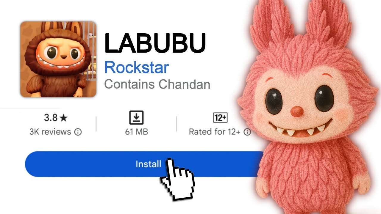 I Found the Best LABUBU Games 😍 On playstore 😍🔥