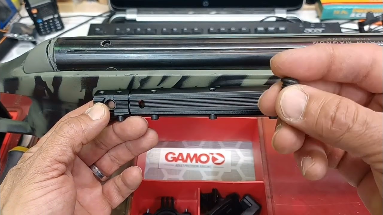 GAMO RECOIL REDUCING SCOPE RAIL #gamo #gamorail
