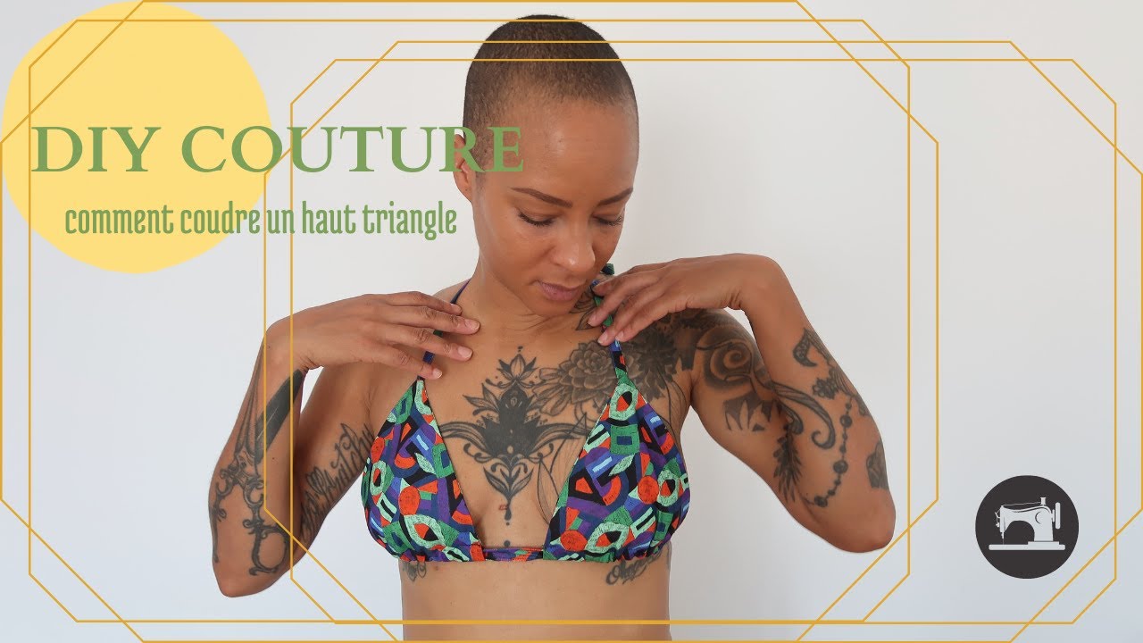 DIY Couture, comment coudre une haut triangle