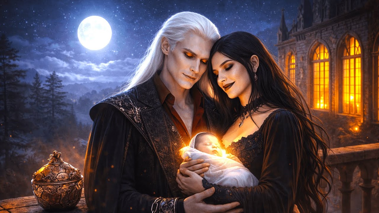 1069 Years Immortal — The Vampire King Fell in Love and Wanted a Baby with a Goth Baddie