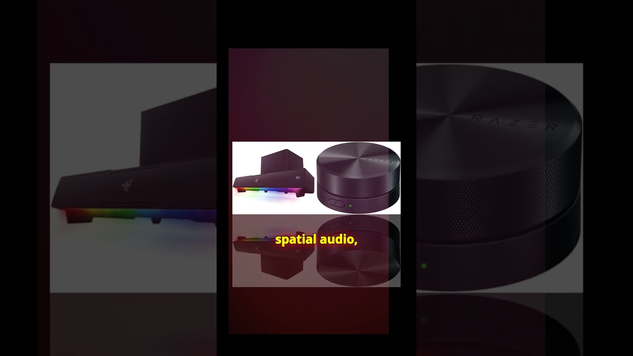 "Razer Leviathan V2: Ultimate Gaming Soundbar & Bass" 