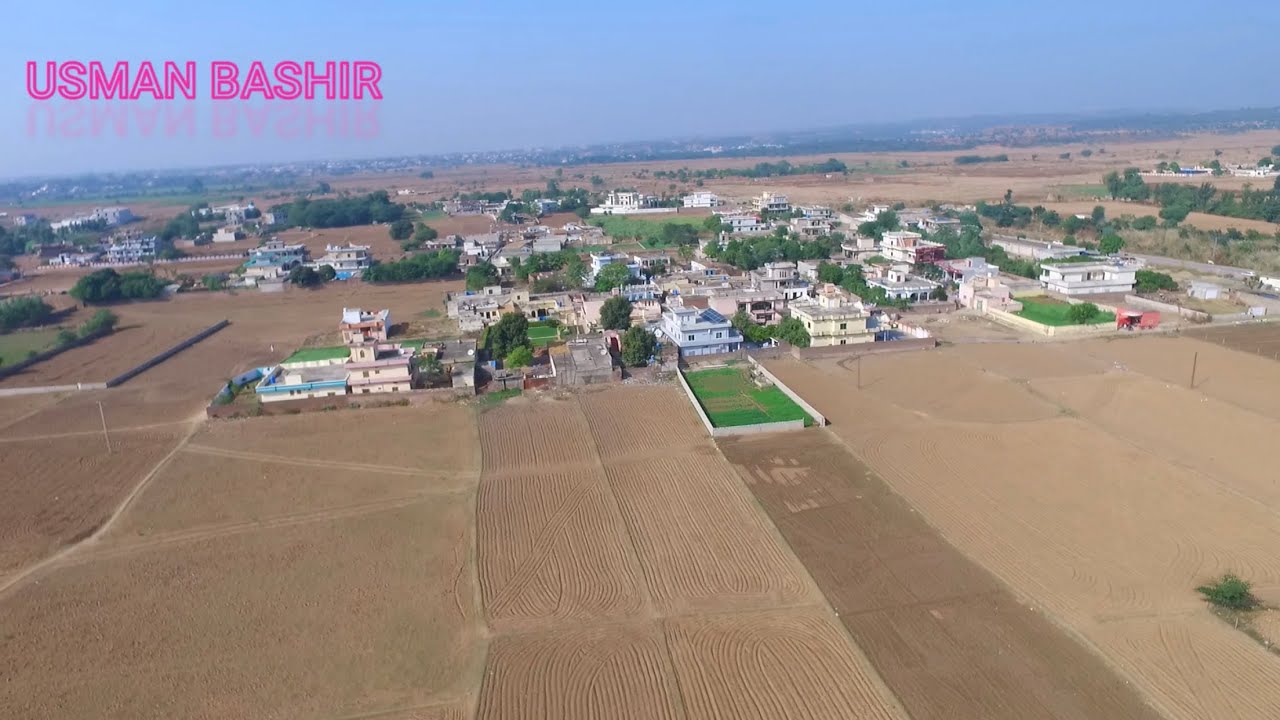Aerial View Of My Village | Jabbi Azad Kashmir | Drone
