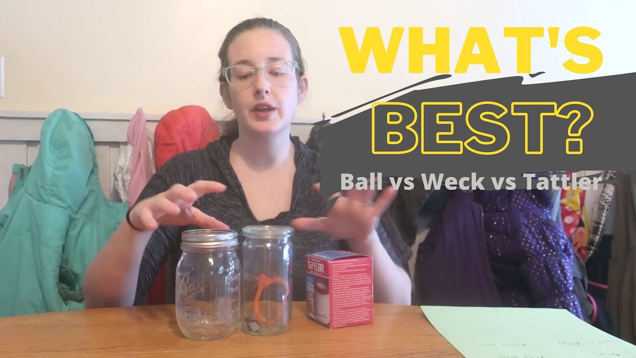 Never Buy Canning Lids Again! Ball System vs Weck Jars vs Tattler Lids