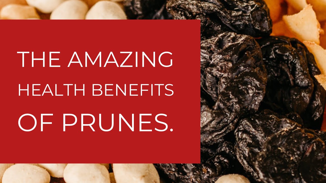 The amazing health benefits of prunes- dried plums.