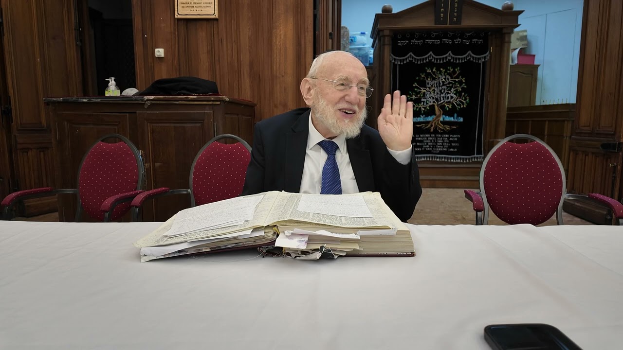 GUEMARA 74 a 2 Dimanche 30Novembre 2025 Rav Michel  GUGENHEIM