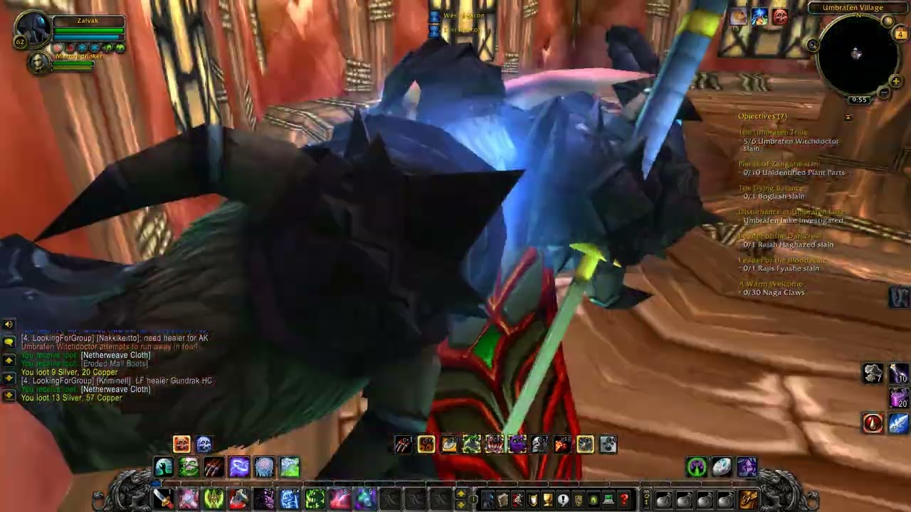The Umbrafen Tribe Quest | Zangarmarsh Quests WOTLK Classic