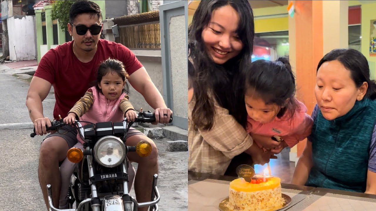 Our family's 1st motorcycle // T. POINT FOODS // Bhabi's Birthday // Paltan Bazaar