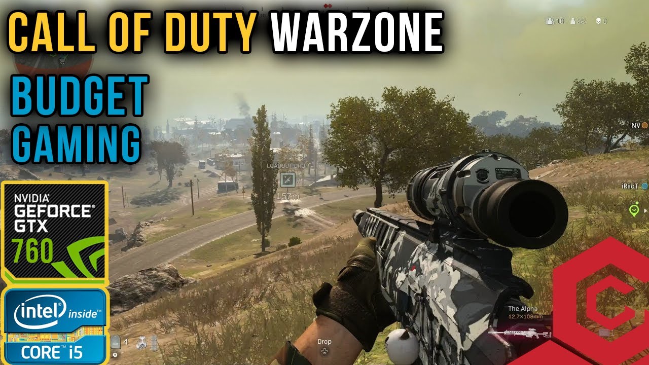 Call Of Duty Warzone | GTX 760 | i5 4570 |  Budget Gaming | 30$ GPU