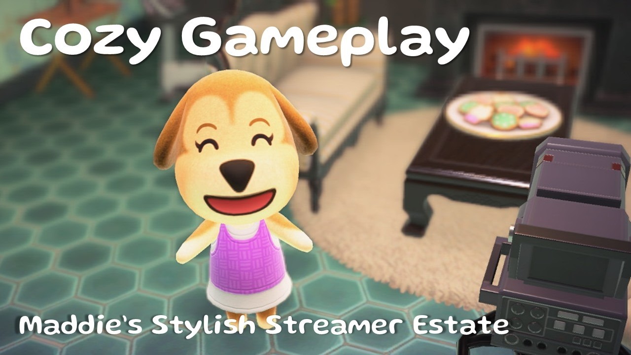 ACNH | Maddie's Stylish Streamer Estate | Cozy Gameplay | No Commentary