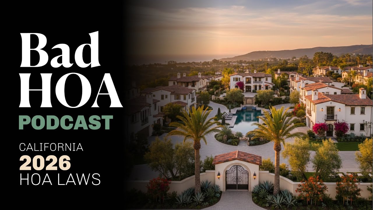 New California HOA Laws in 2026: What Homeowners Need to Know