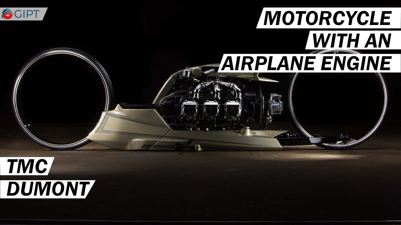 Motorcycle With Rolls Royce Airplane Engines