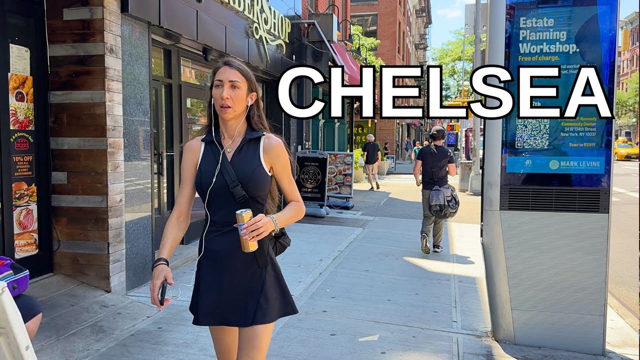 NEW YORK CITY Walking Tour [4K] - CHELSEA