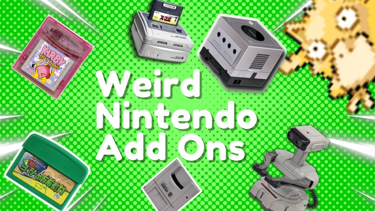 Weirdest Nintendo Accessories | Boring Brandon