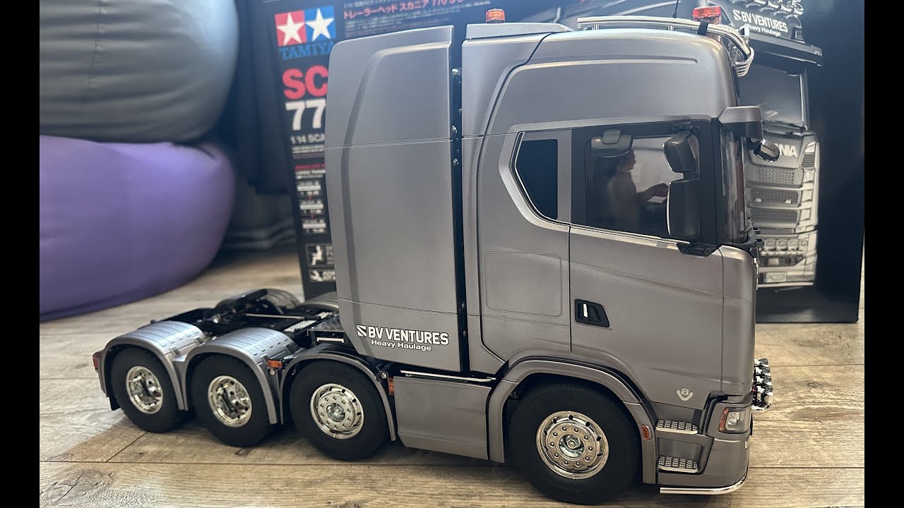 Radio control truck Tamiya 1:14 Scania 770S 8x4/4