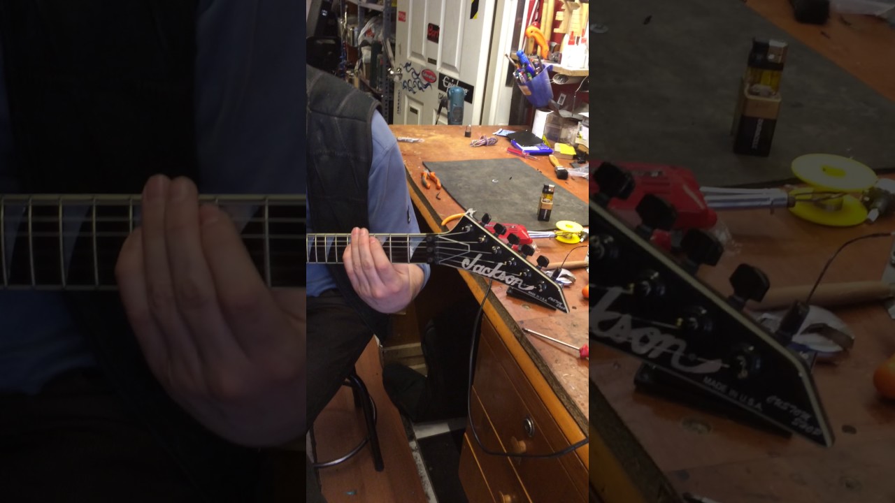 Jackson WR1 Custom Shop & Invader SH8B
