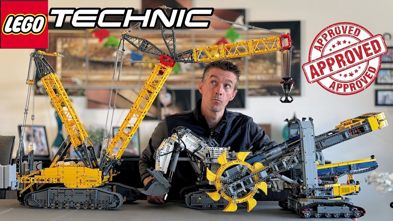LEGO TECHNIC #42146 LIEBHERR LR 13000 : Le Technic ULTIME ? #lego #review #technic #crane