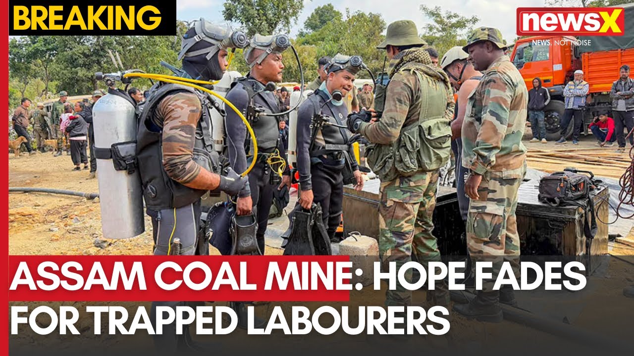 Assam Coal Mine: Hope Fades for Trapped Labourers Despite Dewatering Progress | NewsX