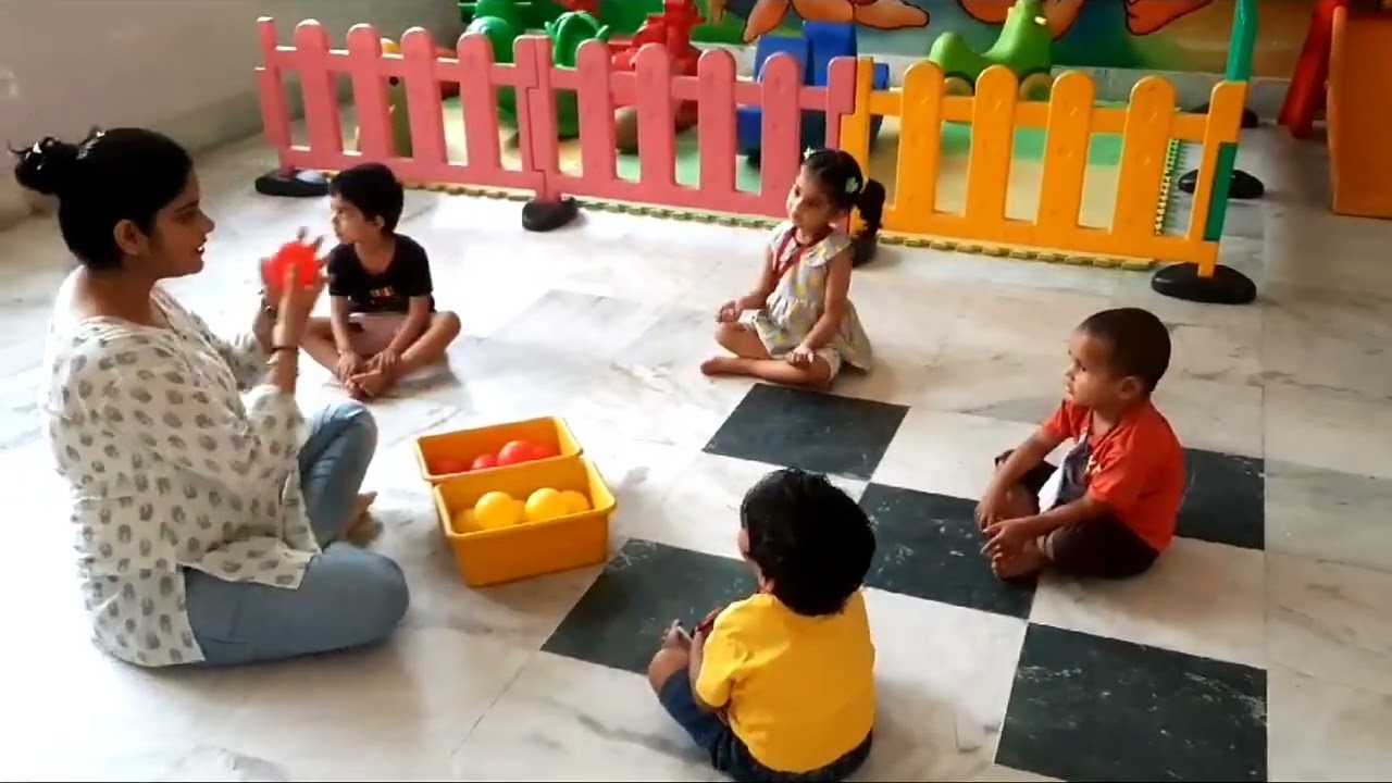 Ball Throw and Catch Activity by Play Group