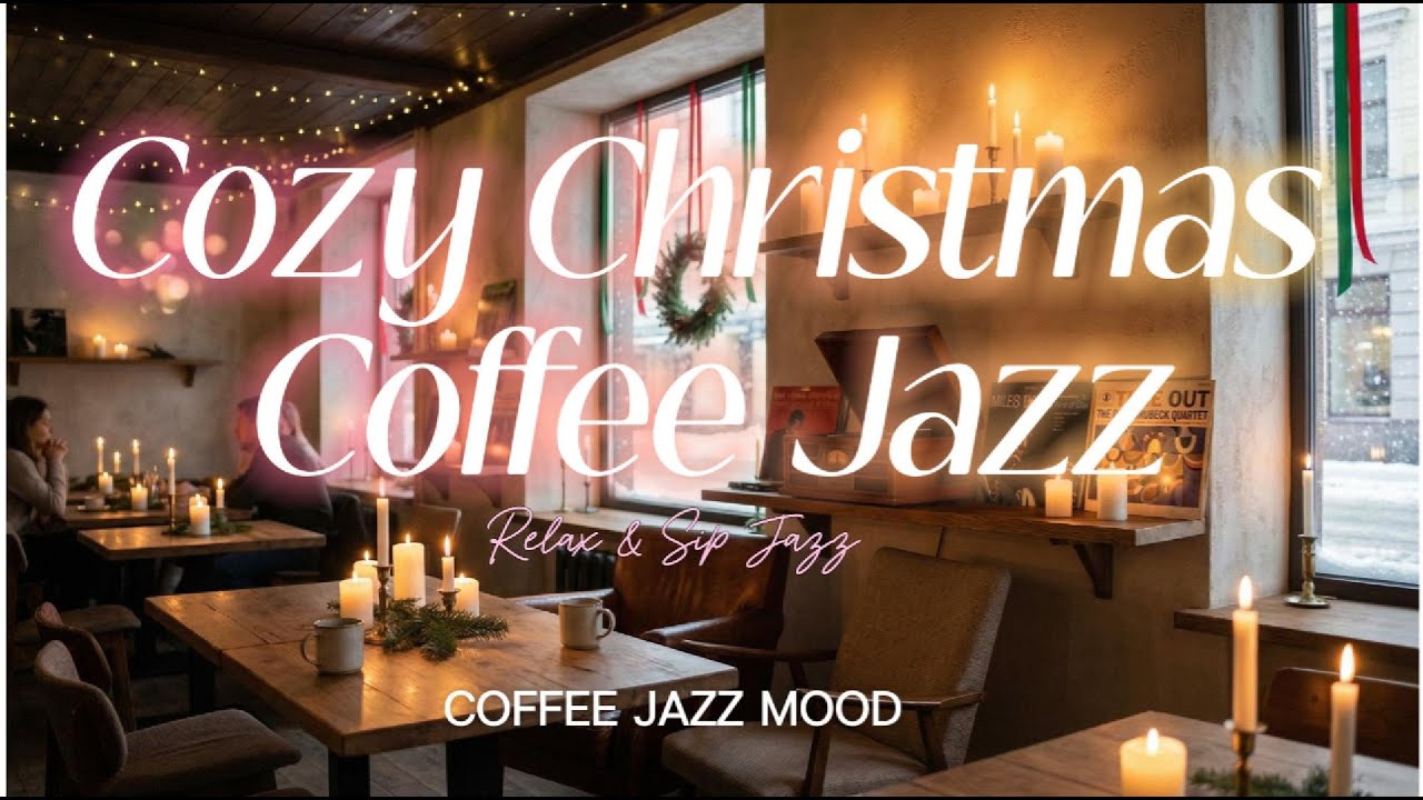 🎄 Cozy Christmas Jazz 🎷☕ – Smooth Coffee Jazz for Studying & Relaxing | COFFEE JAZZ MOOD