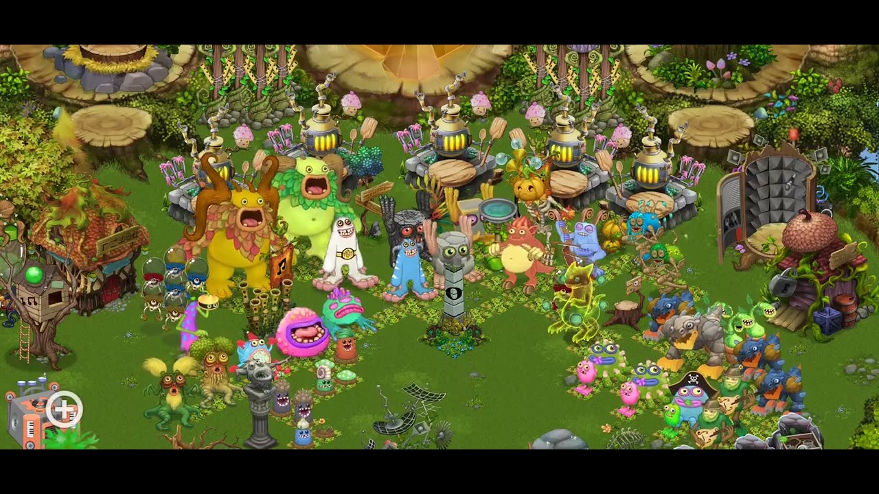 Random plant island 