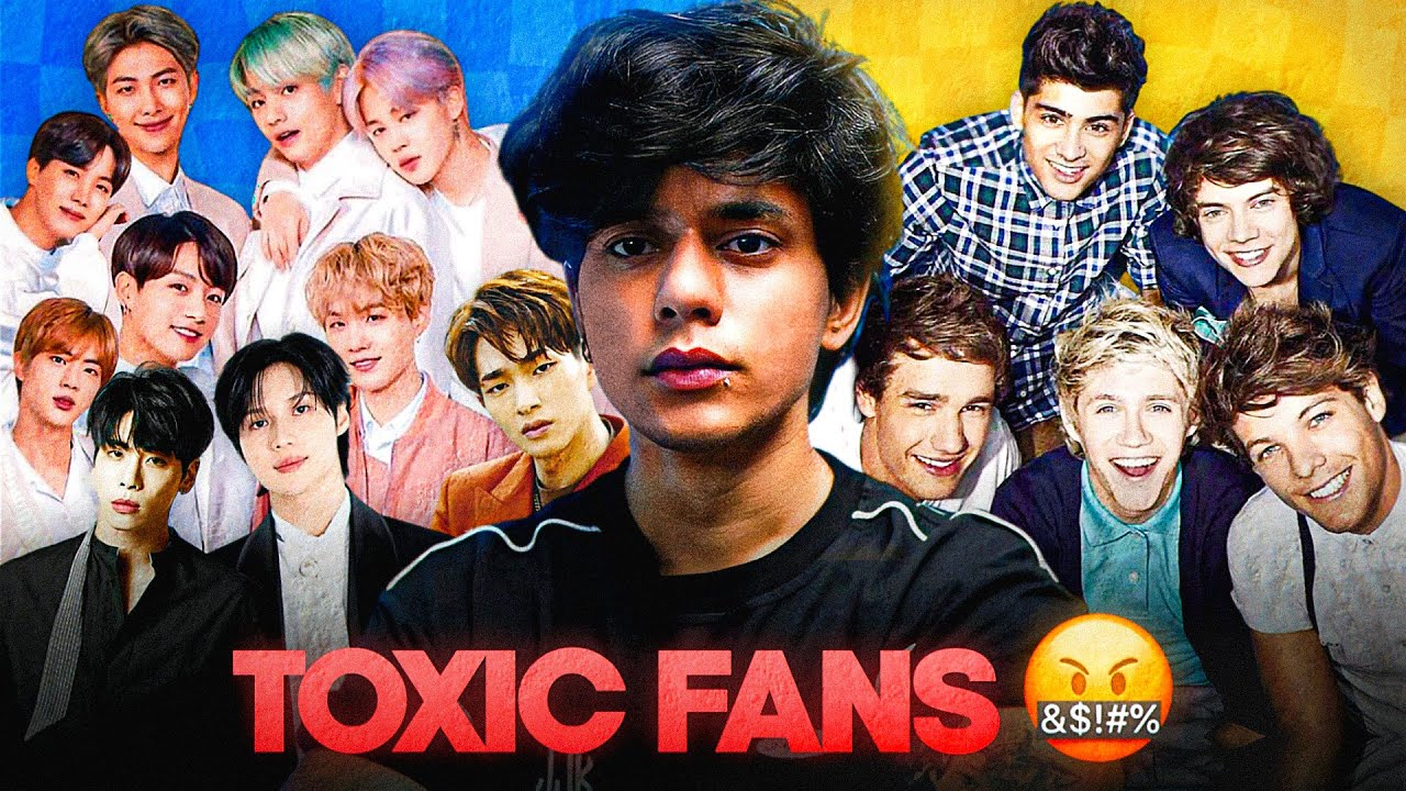 Токсичные фанаты KPOP против токсичных фанатов One Direction (Skibiddi Rizz)