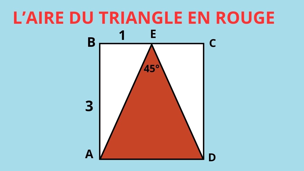 Calcul d'aire