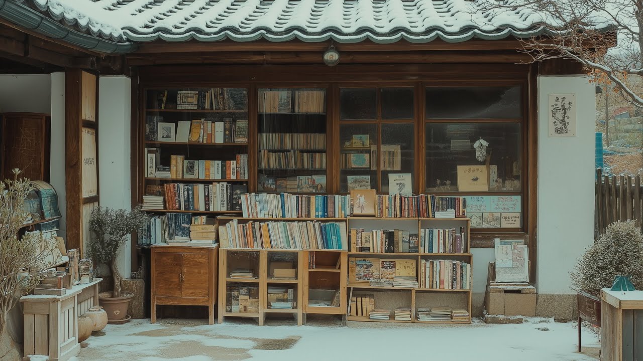 【𝐩𝐥𝐚𝐲𝐥𝐢𝐬𝐭】옛 느낌 책방에서 평화로이 독서할 때