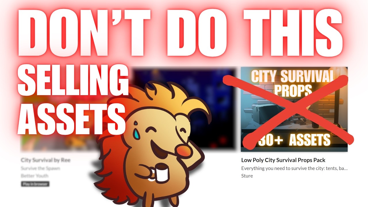 Why My Game Assets Didn't Sell (5 Mistakes)