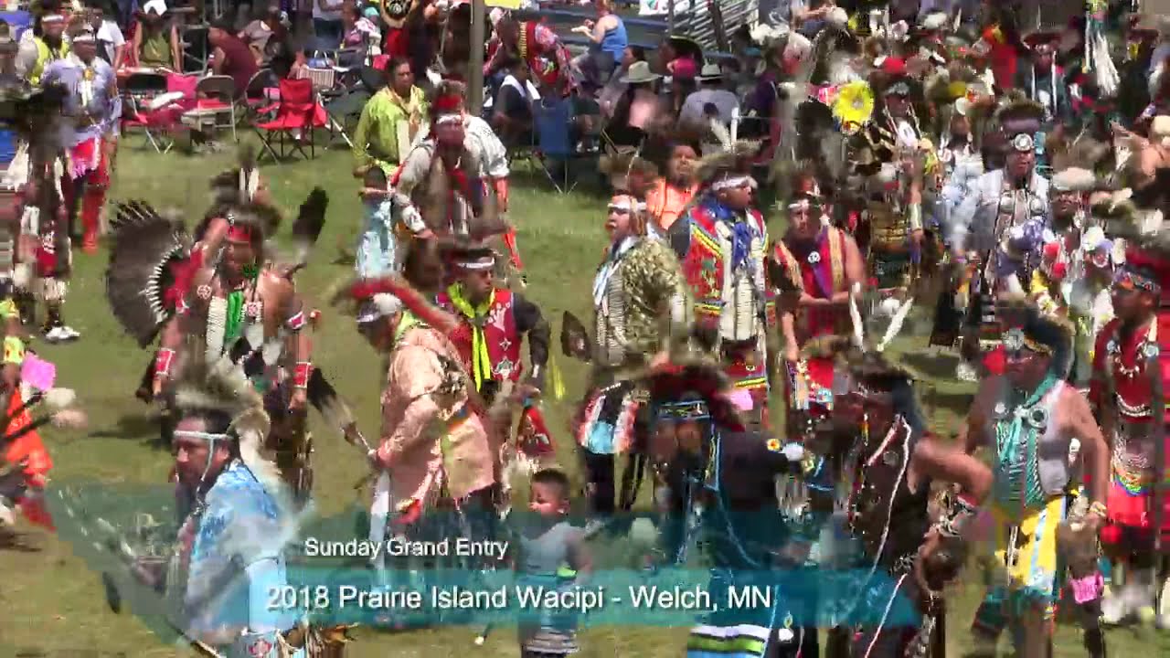 Sunday Grand Entry and Contest Dancing - 2018 Prairie Island Pow Wow - Powwows.com