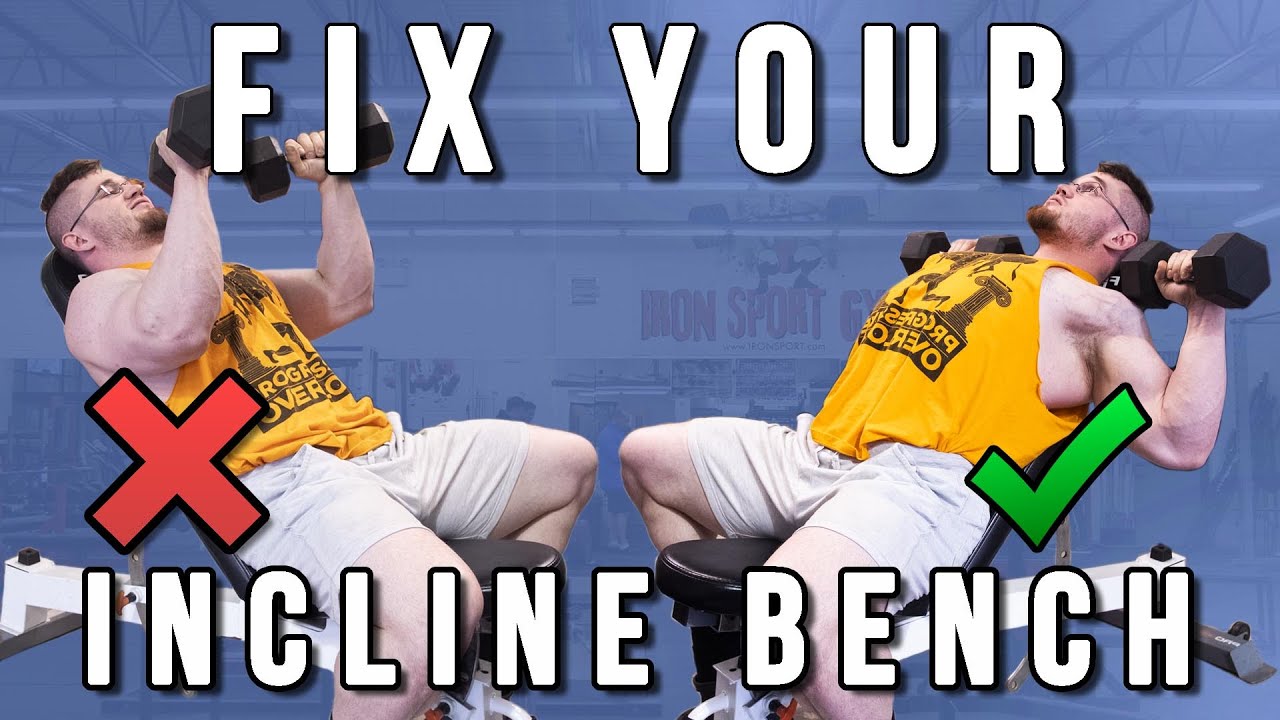 8 Incline Dumbbell Press Mistakes and How to Fix Them