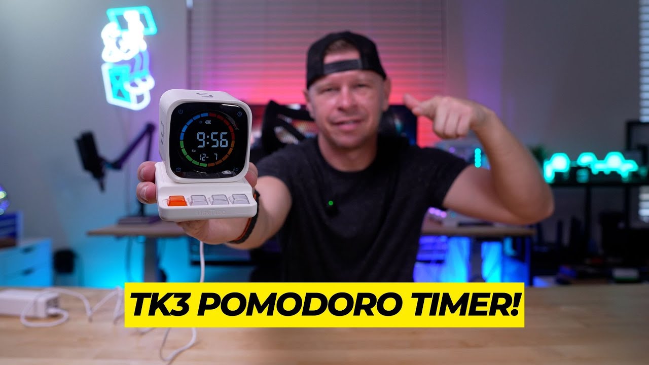 Обзор таймерного кубика TK3 Pomodoro