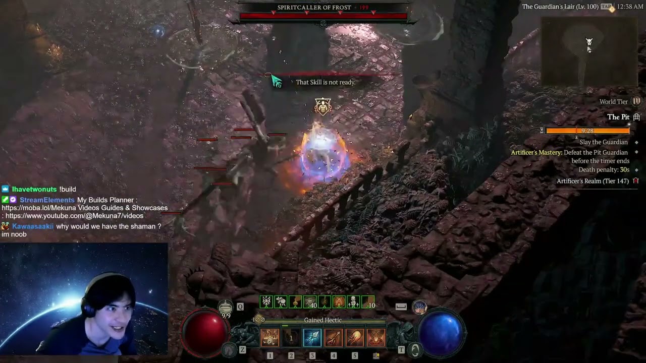 SORC PIT147 Solo Clear - Infernokuna - S4 Diablo 4