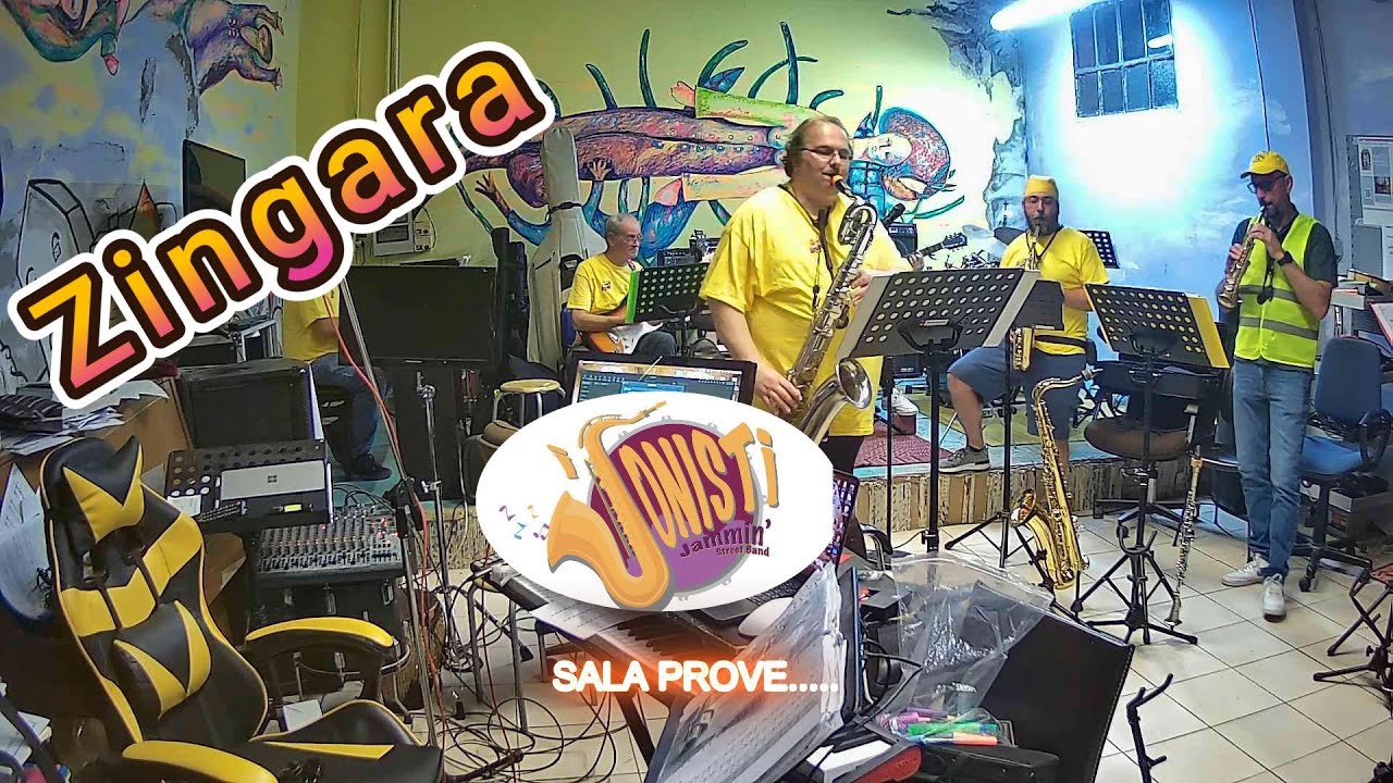 I SONISTI in sala prove ZINGARA