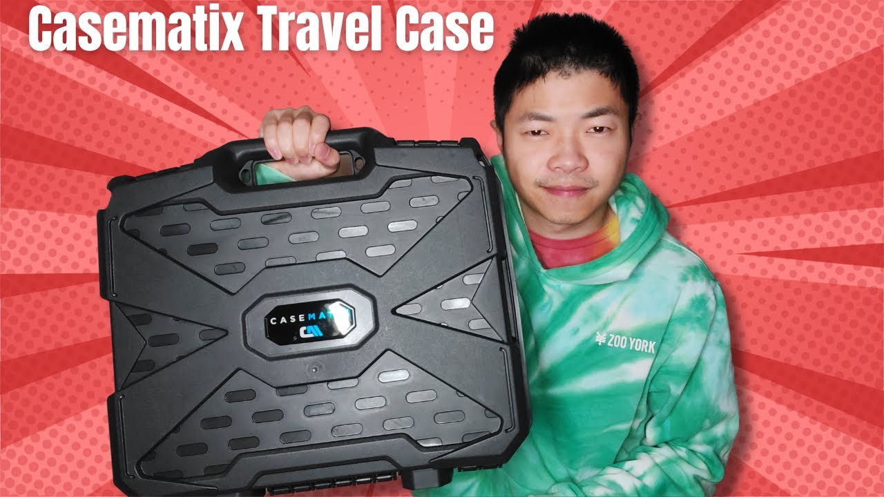 Take Your Xbox or Playstation Anywhere with the Casematix Travel Case