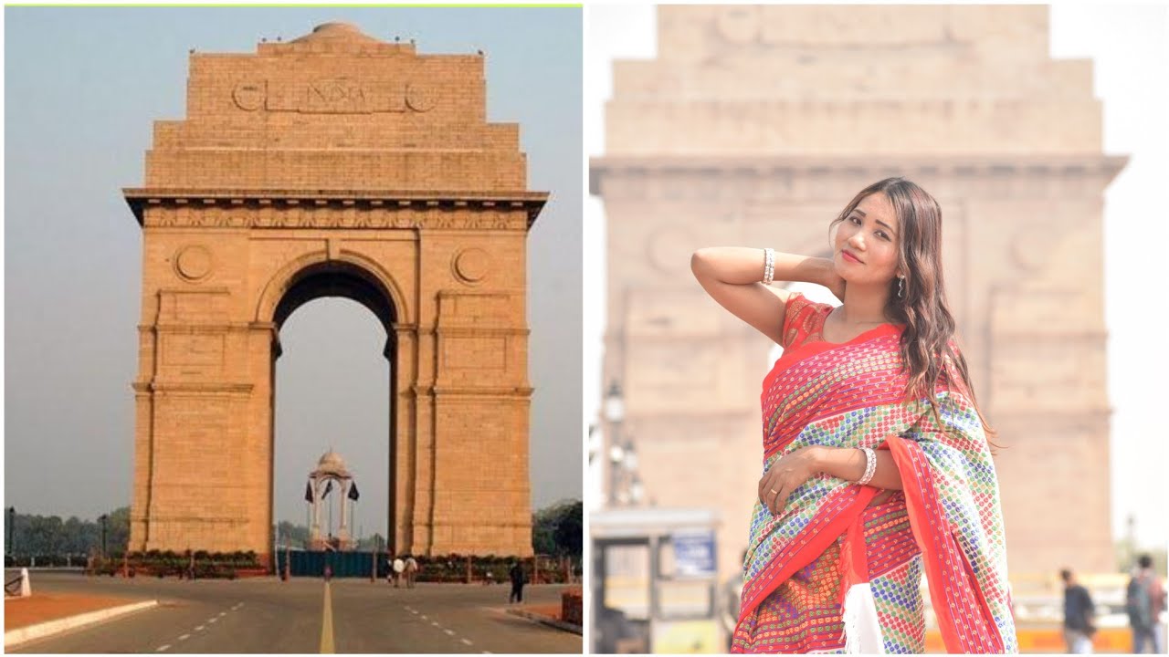 India gate pe shoot karwane jaa rahe hai aaj 😁 //shoot in Tripura Traditional dress//New Delhi vlog 
