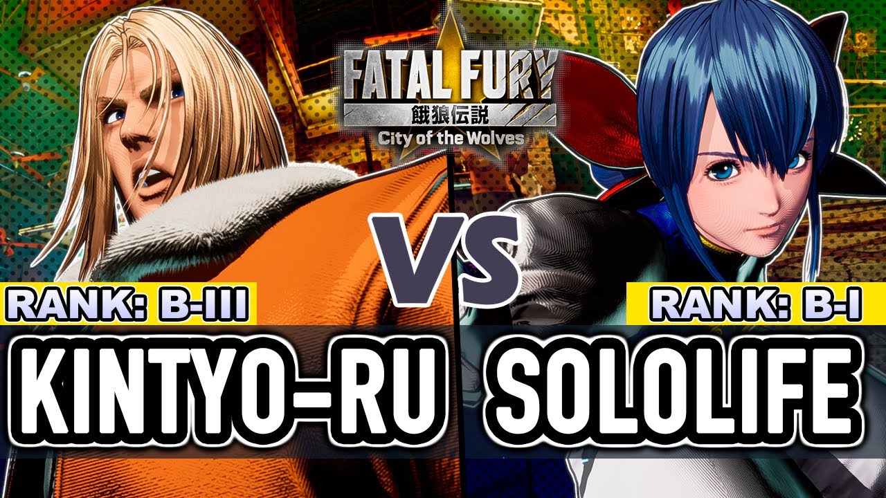 FF COTW ▰  KINTYO-RU (Terry) vs SOLOLIFE (Hotaru) ▰ Fatal Fury City of the Wolves OPEN BETA gameplay