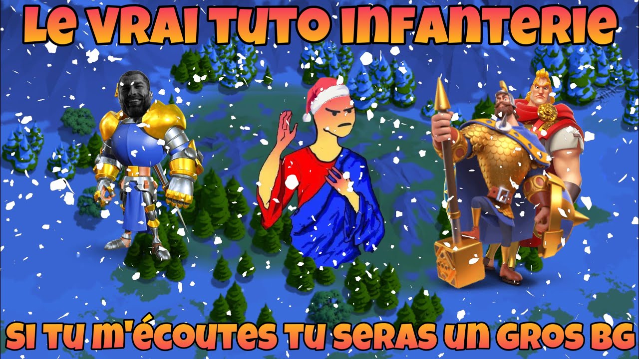 L’infanterie pour les débutants sur Rise Of Kingdoms